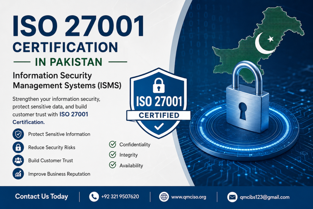 ISO 27001 Certification in Pakistan for Information Security Management Systems (ISMS)