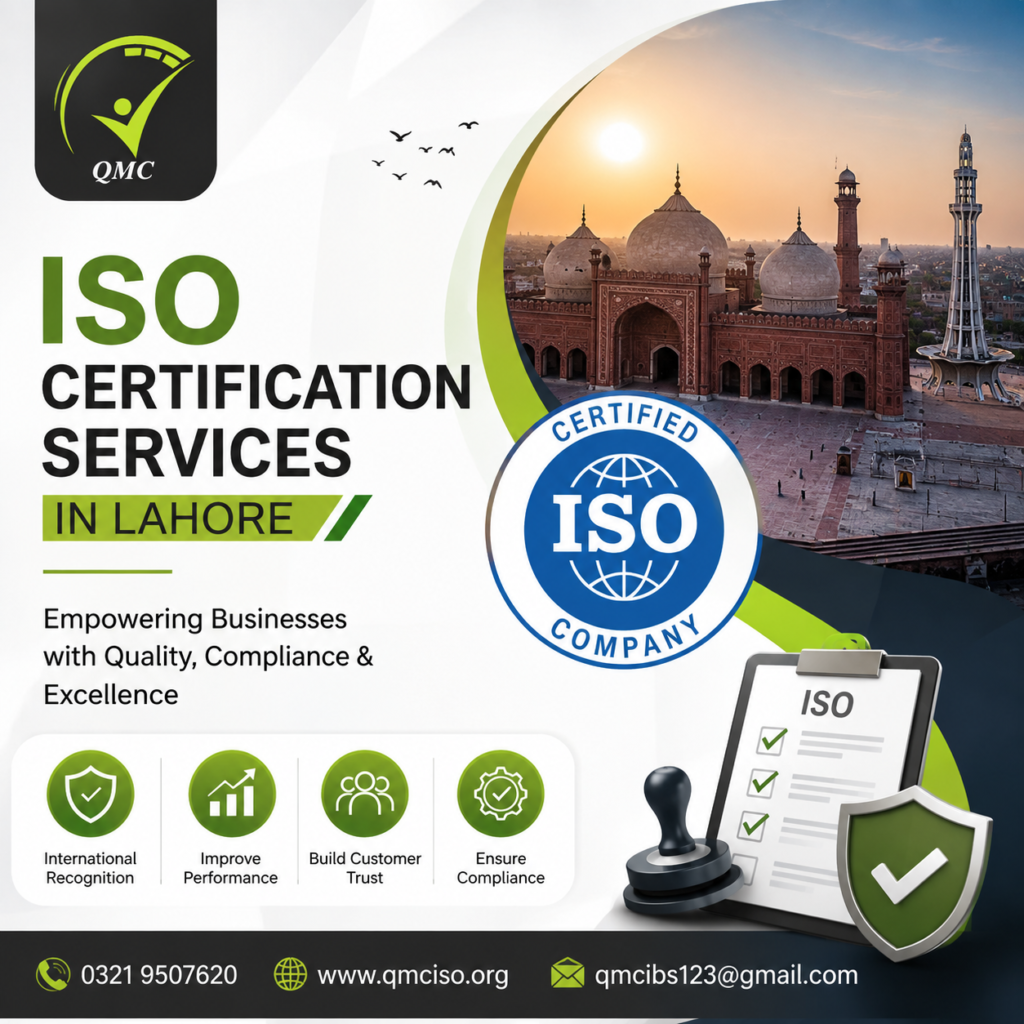 ISO Certification Services in Lahore by QMC