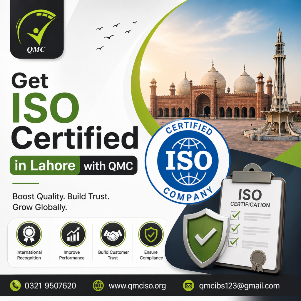 ISO certification services in Lahore by QMC