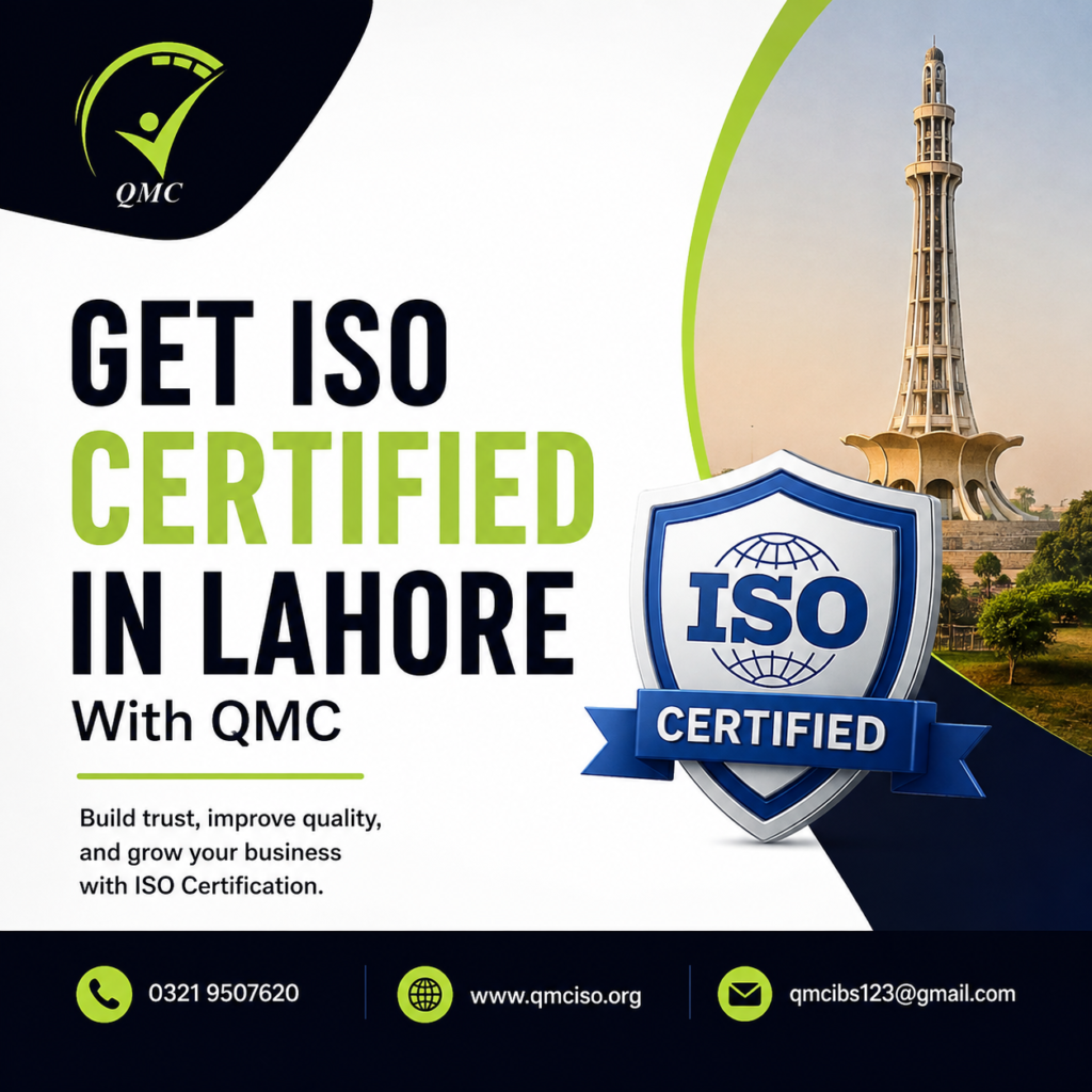 Get ISO Certified in Lahore with QMC